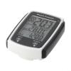 Cycling Bike Computer, Odometer Digital LCD Display, Wired Bike Computer, Speed Odometer with Backlight, Cycling Bike Accessories(White) view 3