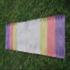 Cotton Yoga Mat - Eco-Friendly Hand-Woven Rug - Non Slip & Thick (24x72x5mm) for Everyday Fitness at Home - Comfortable Extra-Long (Multicolor-10) view 2
