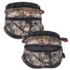 Ape Canyon Outfitters Wood Deluxe Saddle Obskura Skyfall Camouflage Tree Saddle with Adjustable Rope Bridge and AustriAlpin Buckles Sit & Lean Hunting Saddle in Small/Medium/Large view 3