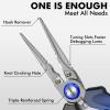 TRUSCEND Lockable Handy Fishing Pliers with Innovative Ergonomic Handle, Saltwater Corrosion Resistant Teflon Coated Fishing Tool, Multi-Function Fishing Gear with Mo-V Cutter, Amazing Fishing Gift view 2