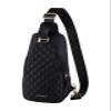 WATERFLY Small Crossbody Sling Backpack: Fashion Chest Crossbody Bag for Women Men Anti Theft Stylish Casual Daypack Trendy Travel Bags-Black view 1