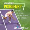 ALIEN PROS New Model M-Tac Tennis Racket Grip Tape (6 Grips) - Overgrip for High Performance Racquet Wrap (White) view 2