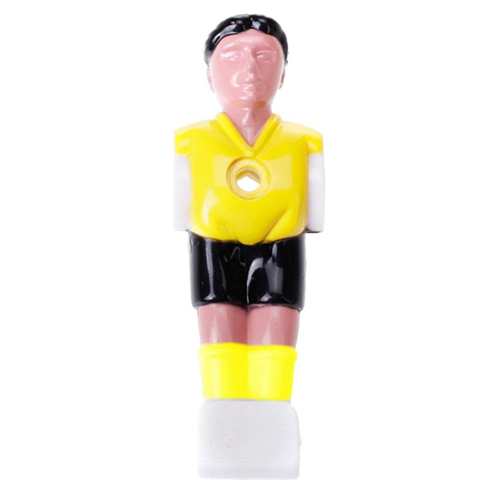 Pegciuho Foosball Man Table Tournament Soccer Player Partner 5/8 Inch, Yellow