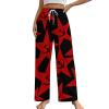 Communist USSR Women Pajama Pants Sleepwear Pockets Lounge Bottoms Nightwear 2XL view 1
