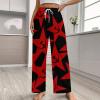 Communist USSR Women Pajama Pants Sleepwear Pockets Lounge Bottoms Nightwear 2XL view 2