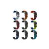 Yenle 22mm Watch Strap Fit for Suunto Vertical /9 PEAK Pro/9 Peak/5 Peak Replacement Silicone Band Wristband Bracelet Accessories(Green Blue,22mm) view 3