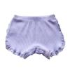 Under Dress Shorts Girls Lace Bike Short Dance Undershorts Baby Girls Cartwheel Shorts Toddler (Purple, 18-24 Months) view 1