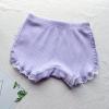 Under Dress Shorts Girls Lace Bike Short Dance Undershorts Baby Girls Cartwheel Shorts Toddler (Purple, 18-24 Months) view 2