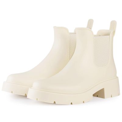 Asgard Women's Ankle Rain Boots Waterproof Chelsea Boots