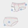 NineFit Basics 3 Pack Cotton Little Boys Underwear Baby Boys Cute Cartoon Truck Soft Boys Briefs Toddler Underwear Boys (K, 2-3 Years) view 4