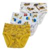 3 Pack Cotton Little Boys Underwear Baby Boys Cute Cartoon Truck Soft Boys Briefs Toddler Underwear Boys (E, 6-7 Years) view 1