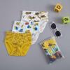 3 Pack Cotton Little Boys Underwear Baby Boys Cute Cartoon Truck Soft Boys Briefs Toddler Underwear Boys (E, 6-7 Years) view 3