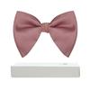 BEWDIO Dusty Pink Bow Ties for Men, Tuxedo Oversized Pre-Tied Bowties for Mens Party Wedding (60-06L) view 1