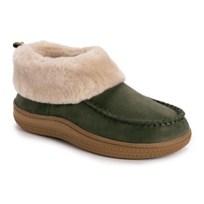 MUK LUKS Men's Selah Slipper, Green, L