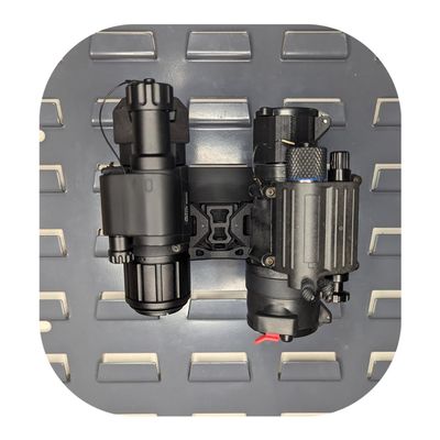 Hammy3DPrints Dovetail Mount for Night Vision/Thermal - Secure It/Akro Mils | Gear Holder Storage Rack (Plastic Panel)