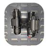 Hammy3DPrints Dovetail Mount for Night Vision/Thermal - Secure It/Akro Mils | Gear Holder Storage Rack (Plastic Panel) view 1