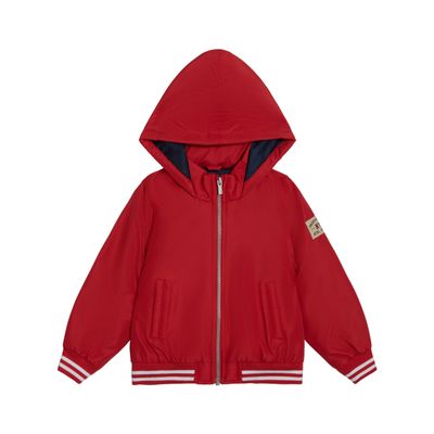 Carter's Baby Boys Midweight Varsity Bomber- Water-resistant, Red, Size 12M