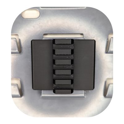 Hammy3DPrints Picatinny Accessory Vertical Rail Mount - Secure It/Akro Mils | Gear Holder Storage Rack (Standard Panel)