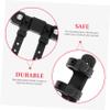POPETPOP 5 Sets Bike Water Bottle Cage Mount Base Holder Silicone Easy Install Fashion Design view 2