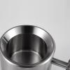 Dumbbell Cup Training Mug (8KG/18lbs) Stainless Steel Weightlifting Mug for water, tea, coffee drinks, Durable workout dumbbell cup for Gym fitness training, Funny Game Gift Sports equipment view 4