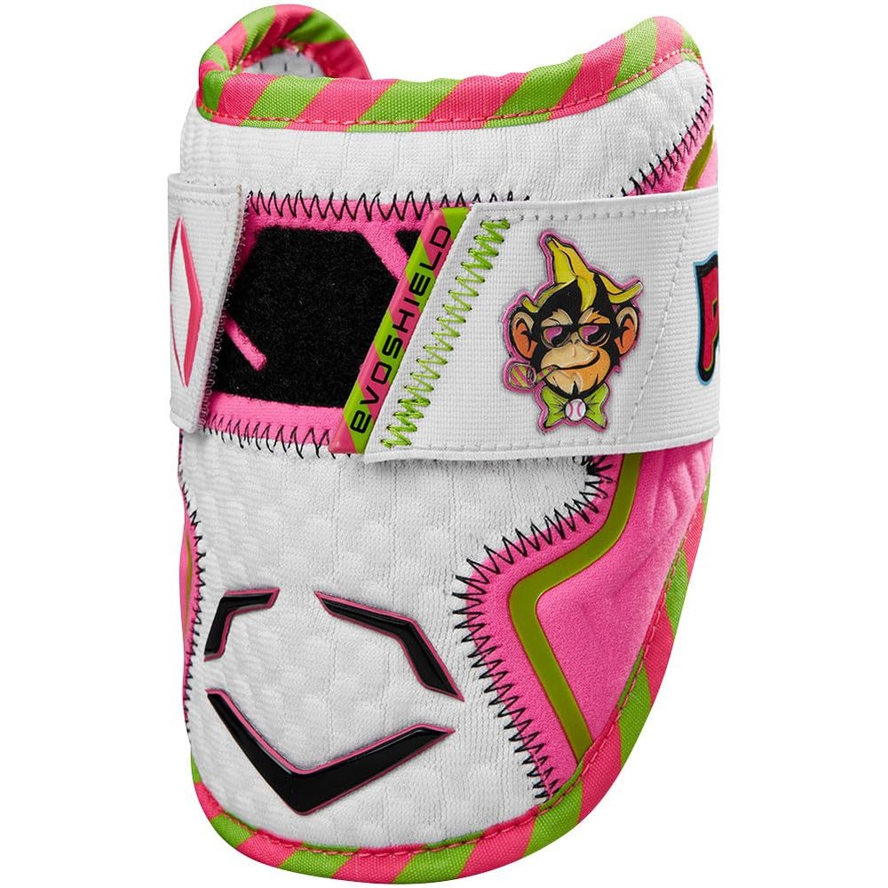 EvoShield X-Srz Party Animals Limited Edition Elbow Guard White/Pink Small