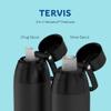 Tervis Venture Water Bottle Ole Miss Rebels - Full Speed Triple Insulated Tumbler Travel Cup Keeps Drinks Cold & Hot, 36oz, Stainless Steel view 4