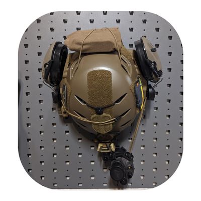 Hammy3DPrints Bump/Tactical Helmet Mount - GallowTech | Gear Holder Storage Rack (Black)