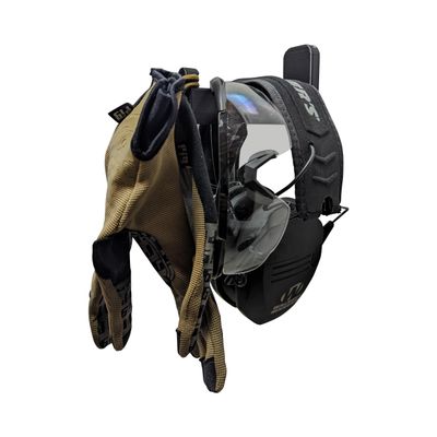 Hammy3DPrints Ear Pro, Glasses, and Gloves Mount - Magnetic | Gear Holder Storage Rack