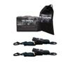 Tie Down | Transom Straps- Breaking Strength 1206lbs - 2" x 48" Boat Trailer Straps - Secure Heavy Loads (2 Straps & Carrying Bag) view 1