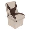 Overtons Deluxe Jump Boat Seat  High-Impact Plastic Frame, UV-Resistant Marine Vinyl, Storage Under Seat, 10" Base view 1