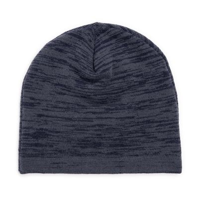 MUK LUKS Men's Pattern Heat Retainer, Dark Sapphire/Twilight, OS