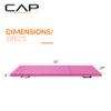 CAP Barbell Folding Exercise Mat  Durable, Anti-Tear, Thick Padding for Fitness, Aerobics, Gymnastics & Home Workouts. 72"L x 24"W x 2"Thick. PINK view 4