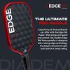 Diadem Edge 18K Power Pickleball Paddle USAPA Approved | 18K Carbon Fiber Face for Spin & Control | 16mm Control Paddle (Red) view 4