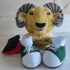 New Sport Animal Ram Mascot Costume Adult Size for Men & Women with Built-in Fan Inside the Head view 2
