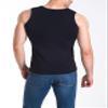 Flygo 2 Pack Thermal Tank Top Men Cotton Winter Warm Fleece Lined Underwear Sleeveless Vest Undershirt(Black+Navy-L) view 4