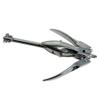 Prolinemax Marine Boat 316 Stainless Steel Folding Anchor 5Kg Folding Grapnel Fishing Yacht view 3