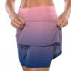 JOFOW Skirt for Women High Waist Athletic Skirt Skorts for Woman Skorts for Women with Pockets Womens Skorts (D-Pink,4X-Large) view 2
