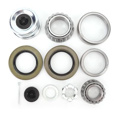 Boat Trailer Axles Hub Wheel Bearing Kit, Boat Trailer Axles Hub Bearings for Boat Trailer with 1.25in to 1.75in Tandem Axles 5200to to 7000lb D42 Spindle
