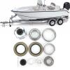 Boat Trailer Axles Hub Wheel Bearing Kit, Boat Trailer Axles Hub Bearings for Boat Trailer with 1.25in to 1.75in Tandem Axles 5200to to 7000lb D42 Spindle view 2