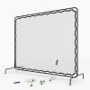 Tennis Rebounder Net, Tennis Net,9x7Ft Rebound Practice Wall for Tennis Racquet Sports Ball Pickleball,Tennis Backboard Net for Tennis Court Backyard Outdoor Training view 1