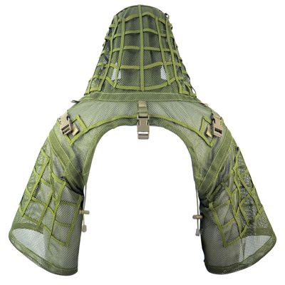 LytHarvest Breathable Mesh Nylon Tactical Sniper Ghillie Suit Foundation, Lightweight Ghillie Viper Hood, Military Ghilly Suit
