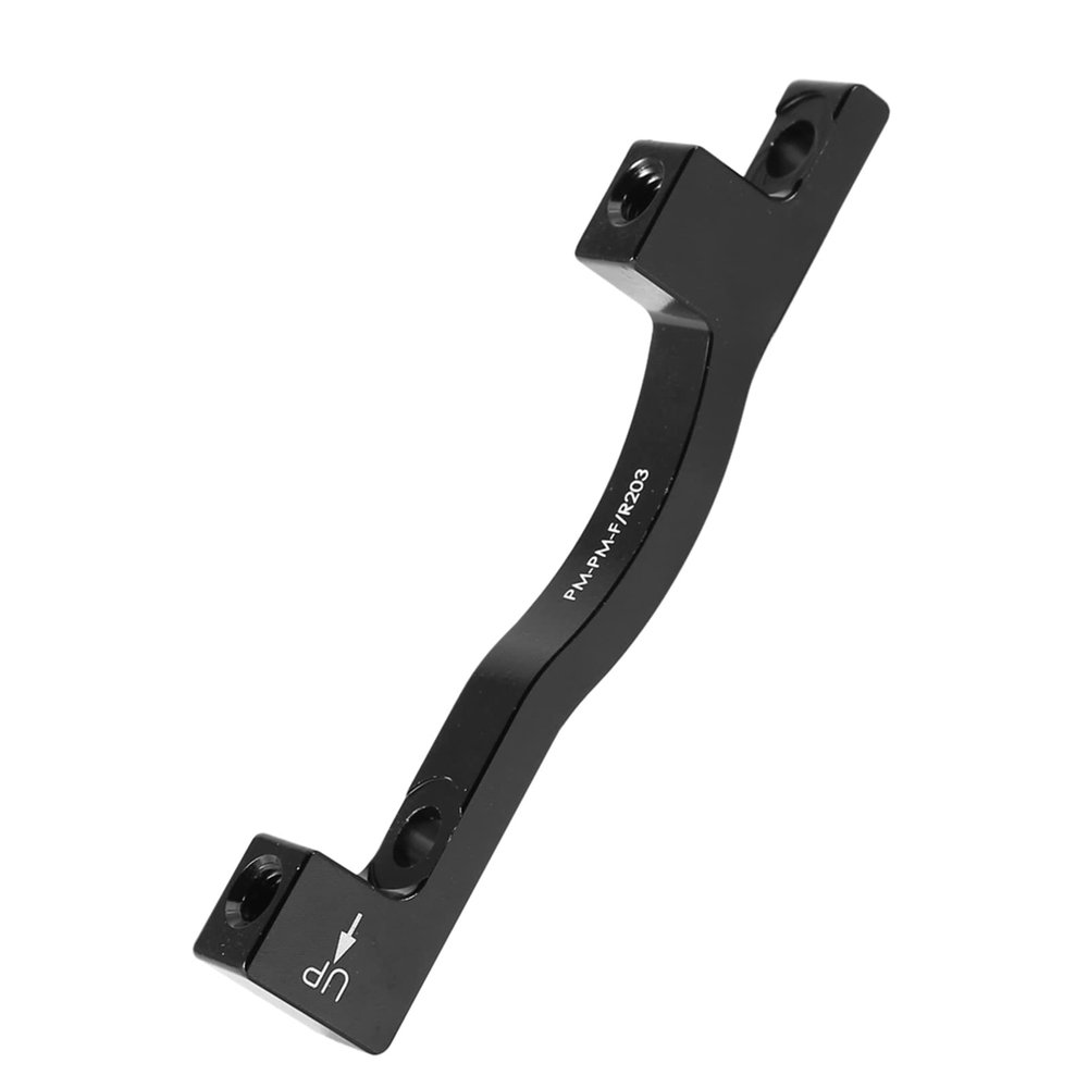 equlup 1pcs Bike Disc Brake Adaptor, Road Bike Disc Brake Caliper Mount Adapter Aluminium Alloy Cycling Brake Bracket Adaptor for Front V Brake Caliper PM