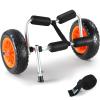 Futurotechltd Kayak Cart Foldable Kayak Dolly Aluminum Kayak Wheels with 10'' Solid Tires, Large view 1