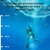 FASHIIROW Diving Ventilator, Diving, Snorkeling for Underwater Sports, with Telescopic Hose, Breathing Regulator, for Underwater Work Breathing(Black,5 Hours) view 3
