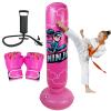 Onirii Kids Inflatable Punching Bag,66 Inch Large Stable Kids Inflatable Boxing Bag Toy Set with Gloves,Great Gifts for Boys & Girls Age 6-12 for Taekwondo,MMA and Practicing Karate view 1