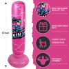 Onirii Kids Inflatable Punching Bag,66 Inch Large Stable Kids Inflatable Boxing Bag Toy Set with Gloves,Great Gifts for Boys & Girls Age 6-12 for Taekwondo,MMA and Practicing Karate view 2