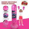 Onirii Kids Inflatable Punching Bag,66 Inch Large Stable Kids Inflatable Boxing Bag Toy Set with Gloves,Great Gifts for Boys & Girls Age 6-12 for Taekwondo,MMA and Practicing Karate view 4