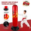 Onirii Inflatable Punching Bag for Kids with Boxing Gloves,Tall 66 Inch Stable Ninja Larger Kids Inflatable Boxing Bag,Gifts for Boys & Girls Age 5-12 for Taekwondo,MMA and Practicing Karate view 4