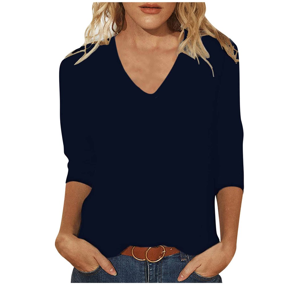 3/4 Sleeve Tops for Women - Fall Tops 2025