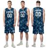 AWSOLE Custom Basketball Jerseys for Men Youth Personalized Name Number Women Breathable Quick Dry Basketball Sports Shirt view 2